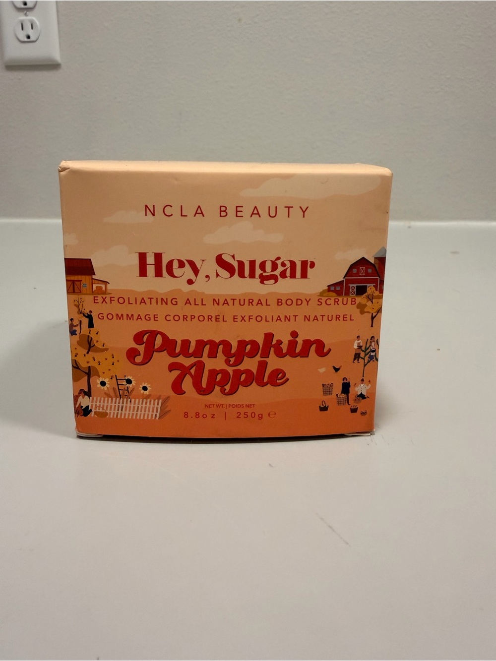 Hey, Sugar Pumpkin Apple Exfoliating Body Scrub - Peach
